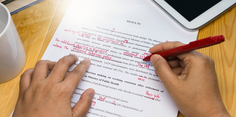 The negative connotation of a red pen and why I hate editing